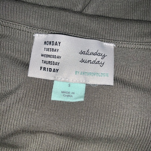 Anthropologie Sunday Saturday Off-the-shoulder Top - Picture 4 of 5